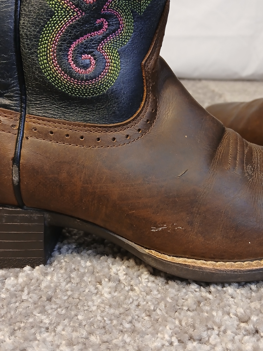 Ariat Women's Quickdraw Western Cowgirl Boots - Size 9B - Picture 11 of 16